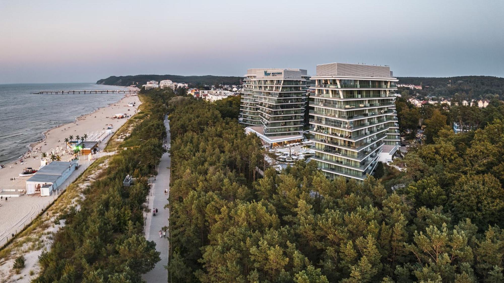 Prywatne Apartamenty Sun & Snow W Wave Z Basenem Miedzyzdroje Esterno foto